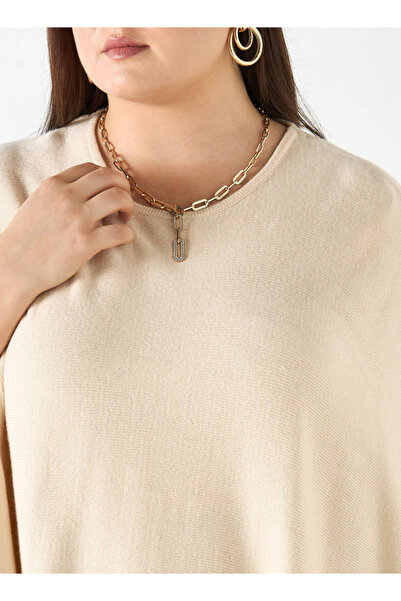 Ulla Popken Fringe Poncho