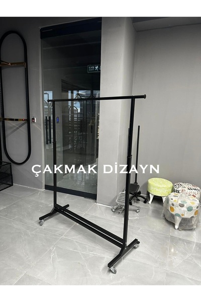 CAKMAK DİZAYN ORTA STAND SİYAH BOYALI