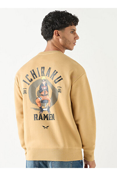 SP Characters Naruto Print Sweatshirt With Long Sleeves