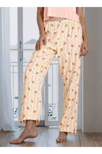 FAV Checked Pyjamas with Elasticated Waistband