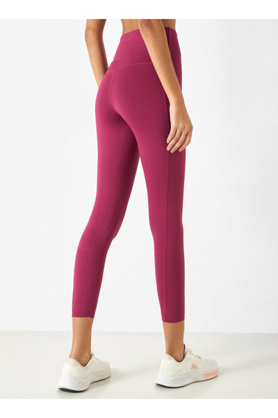 Kappa Solid Leggings With Elasticated Waistband And Pockets