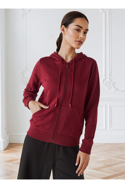 FAV Basic Zip Through Sweatshirt