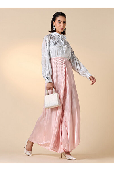 Iconic Pleated Palazzo Pants With Flexi Waist