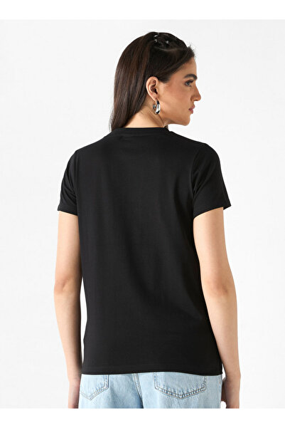 SP Characters Tom and Jerry Print Crew Neck T-shirt with Short Sleeves