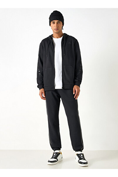 Kappa Solid Joggers with Drawstring Closure and Pockets