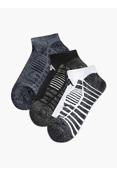 Kappa Set of 3 - Kappa Striped Ankle Length Half Terry Socks