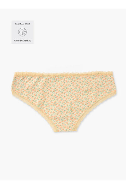 FAV All-Over Floral Print Bikini Briefs with Elasticated Waistband