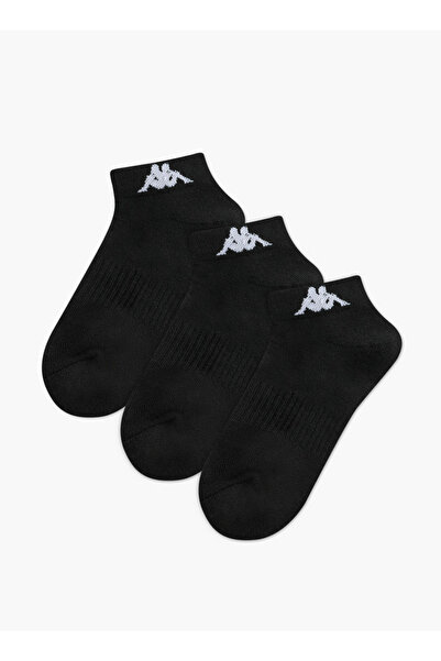 Kappa مجموعة من 3 جوارب بطول الكاحل بطبعة شعار كابا