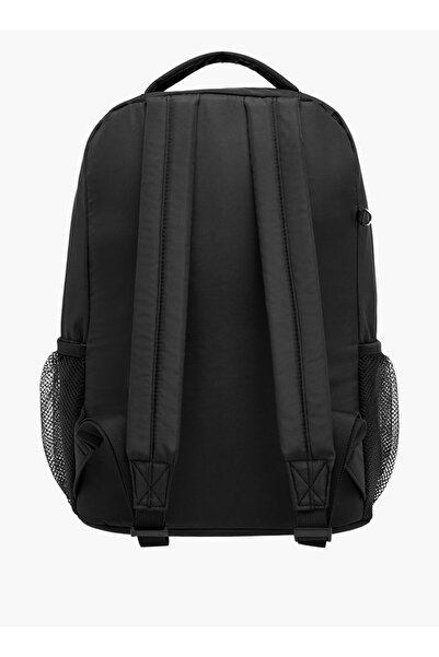 Kappa Kappa Logo Print Backpack with Adjustable Shoulder Straps and Pouch