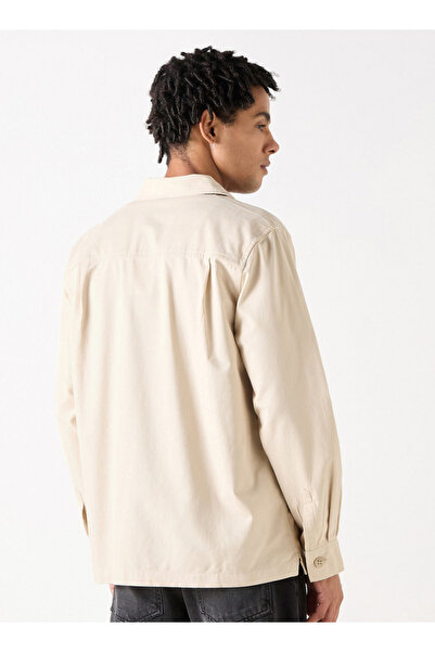 ECKO Zip Though Shirt With Long Sleeves And Pockets