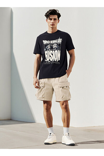 SP Characters تي شيرت مطبوع عليه دراغون بول زد