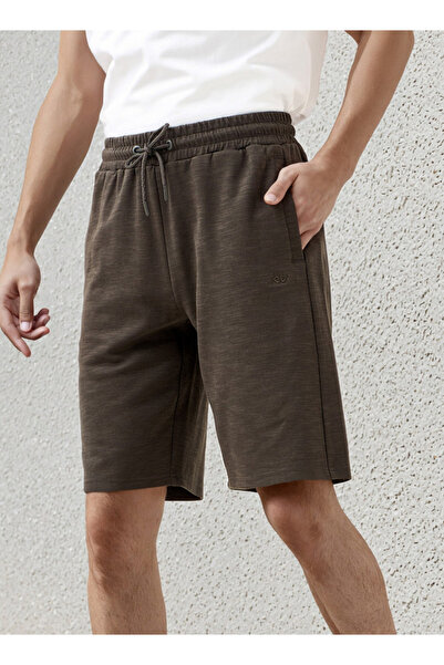 Kappa Logo Embroidered Shorts with Pockets