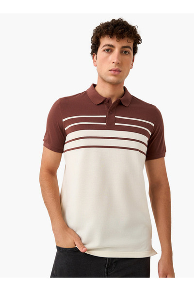 FAV Placement Stripe Polo