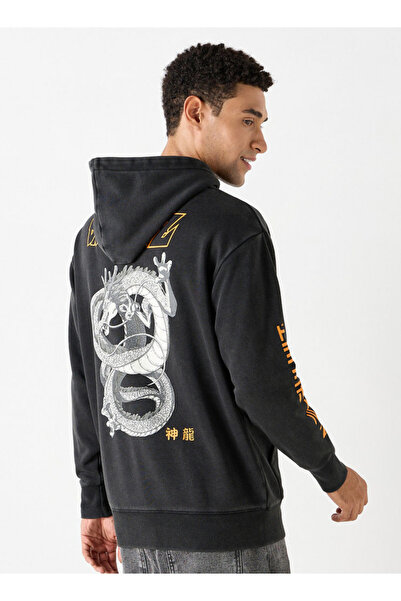 SP Characters هودي بطبعة دراغون بول زد مع جيب الكنغر