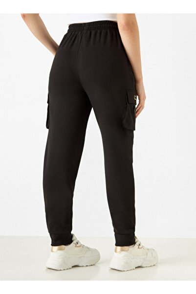 FAV Applique Detail Cargo Joggers with Drawstring Closure