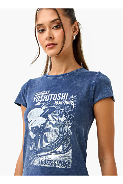 SP Characters Tsukioka Yoshitoshi Print T-shirt