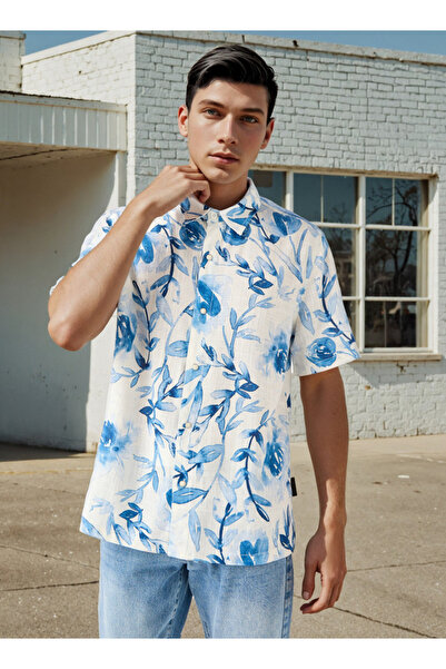 Lee Cooper All-Over Floral Print Shirt