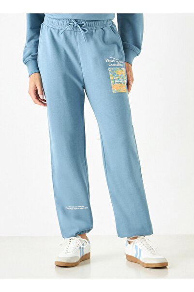 SP Characters بنطال رياضي بطبعة متقاطعة من هنري إدموند مع رباط للإغلاق