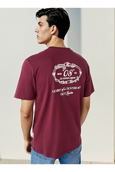 Lee Cooper تي شيرت بطبعة شعار