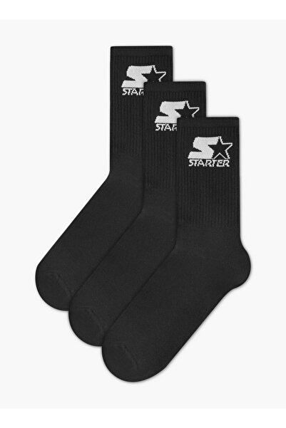 Starter Set of 3 - Starter Ribbed Crew Length Socks