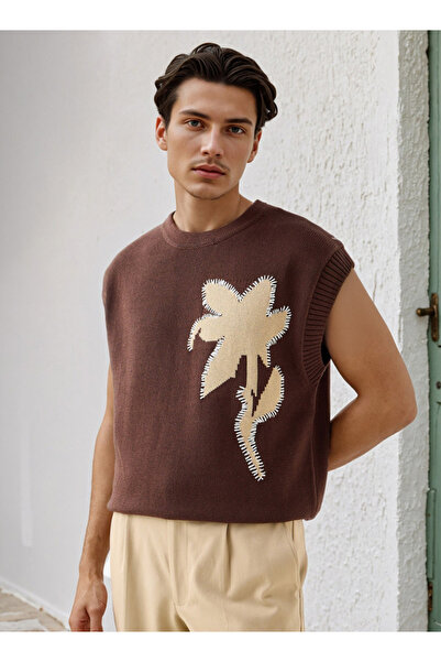 Lee Cooper سترة مطرزة بالزهور