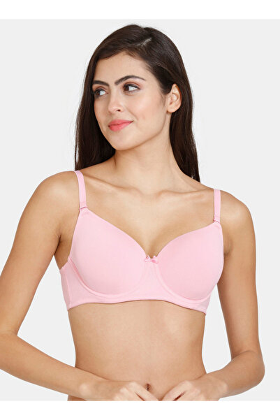 Zivame Padded Wired Bra with Hook and Eye Closure
