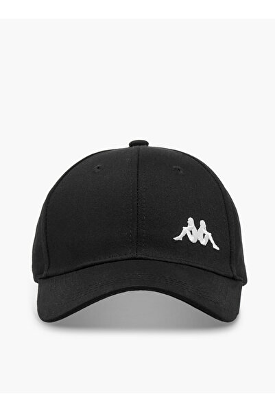 Kappa قبعة مطرزة بالشعار مع حزام إغلاق بإبزيم