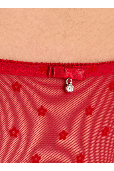 FAV Floral Lace Detail Briefs with Elasticated Waistband