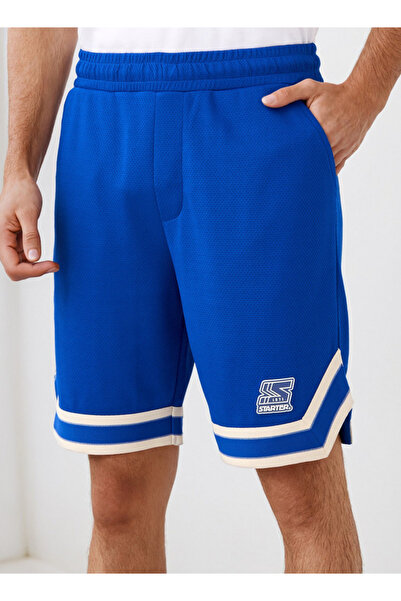 Starter Contrast Detail Flexi Waist Shorts with Pockets