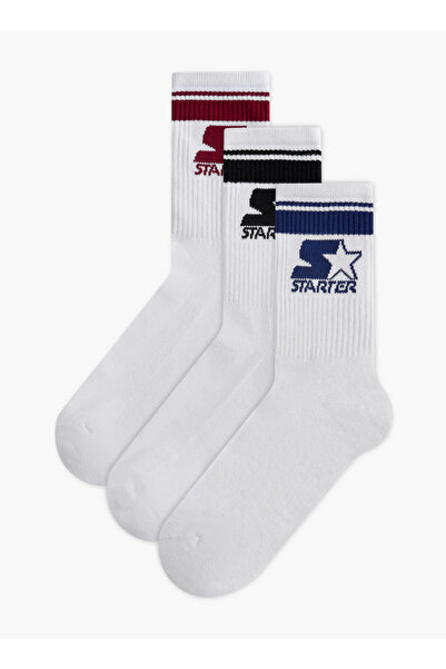 Starter Set of 3 - Starter Ribbed Crew Length Socks