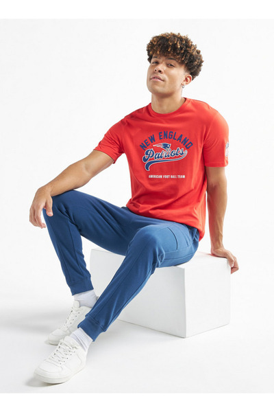 FAV New England Patriots Print NFL League T-shirt