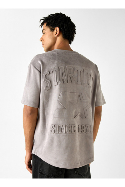 Starter Relaxed Fit Textured Short Sleeves Shirt