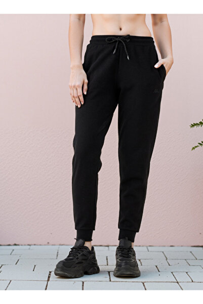 Kappa بنطال رياضي بتفاصيل الشعار مع رباط للإغلاق