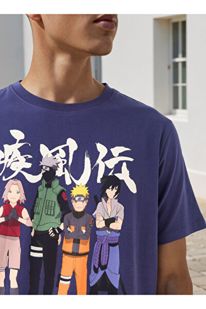 SP Characters تي شيرت مطبوع عليه ناروتو