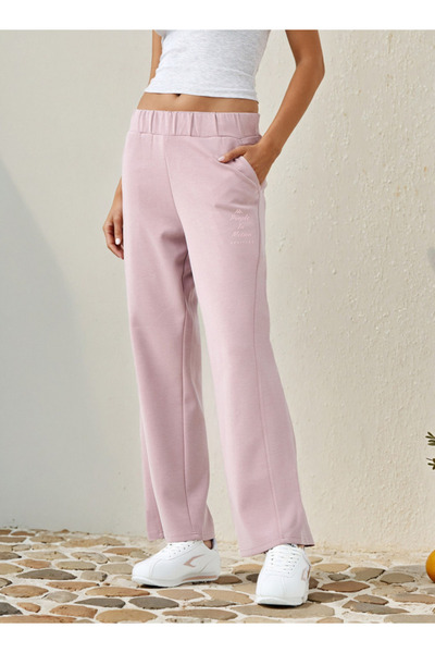 Kappa Printed Wide Leg Track Pants