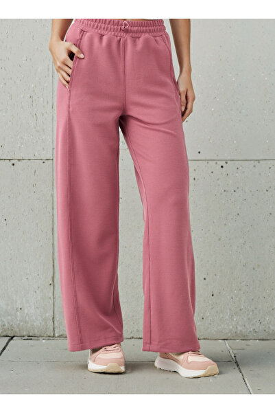 Kappa Women Relaxed Fit Track Pants with Pockets