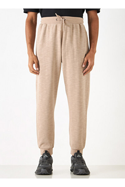 Kappa Logo Embroidered Joggers with Drawstring Closure and Pockets