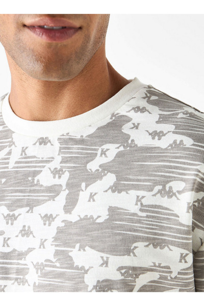 Kappa Printed T-shirt With Crew Neck