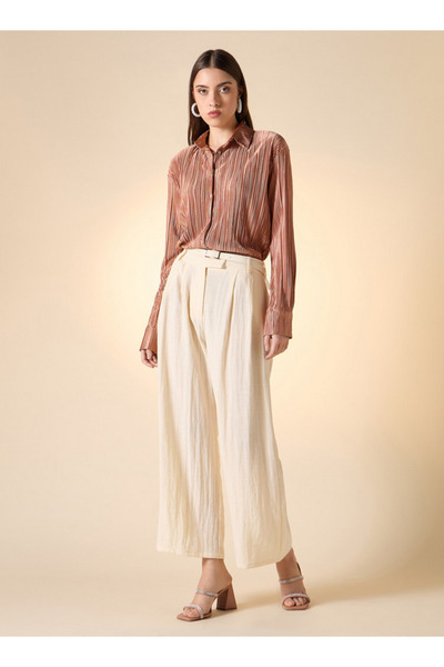 Iconic Belted Culottes With Pockets