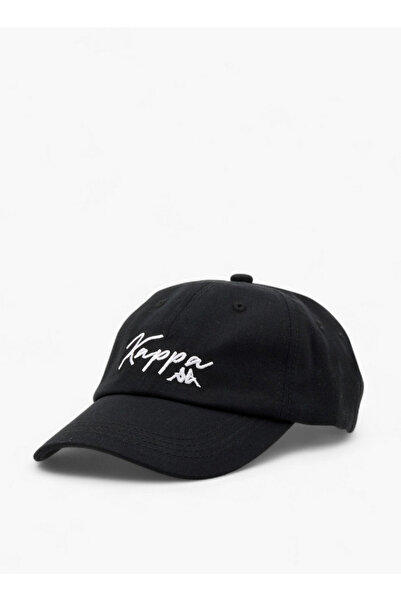Kappa Kappa Logo Embroidered Cap with Buckled Strap Closure