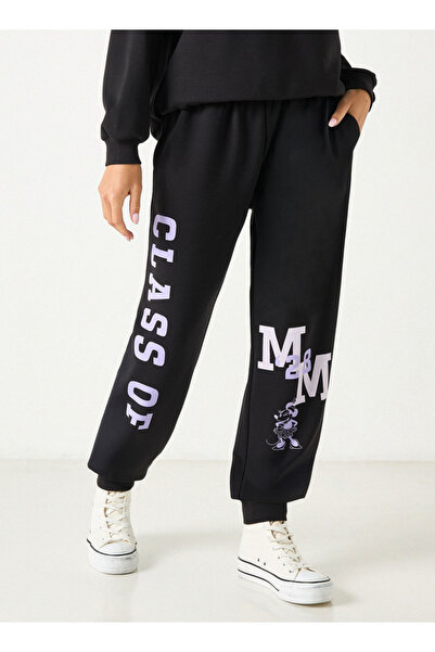 SP Characters بنطال رياضي بطبعة ميني ماوس مع جيوب