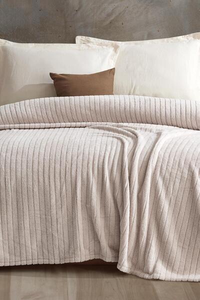 Cotonila Comfy | Striped Wellsoft Single Blanket
