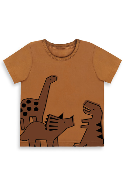 Denokids Dinosaur Baby Boy T-Shirt Camisole Shorts Set
