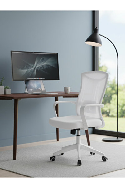 Bec4 Comfortable mesh office chair (Mesh Back) for back support