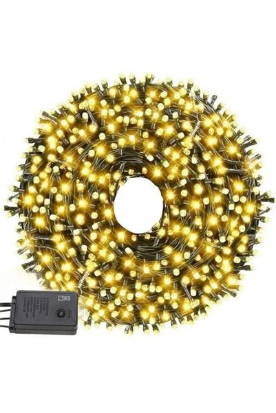 SIKS Instalație liniară de Crăciun, 100 m, 1000 LED-uri, cu 8 efecte luminoas...