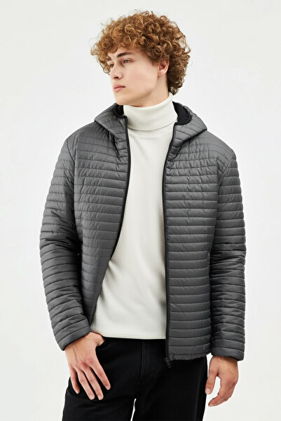 Goccix Palton sport ușor, căptușit, rezistent la apă, rezistent la vânt, umpl...