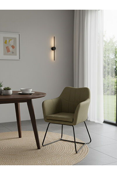 BEC24 Modern single seat chair with metal legs