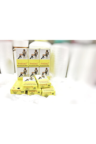 rossey جوارب للركبة غير شفافة متوسطة السُمك (40 د) - Sahra 51 - (12 زوجًا)