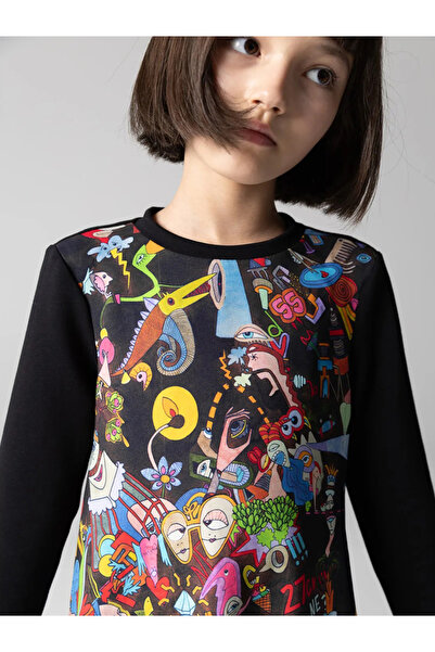 Genel Markalar Mehmet Sinan Kuran X SheShe Karikatür Elbise