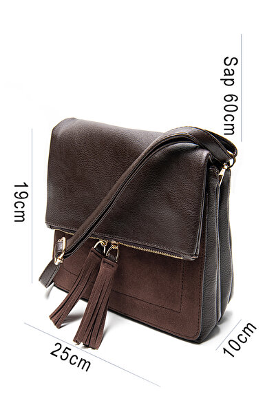 Karaca Long Strap Nubuck Cross Shoulder Bag